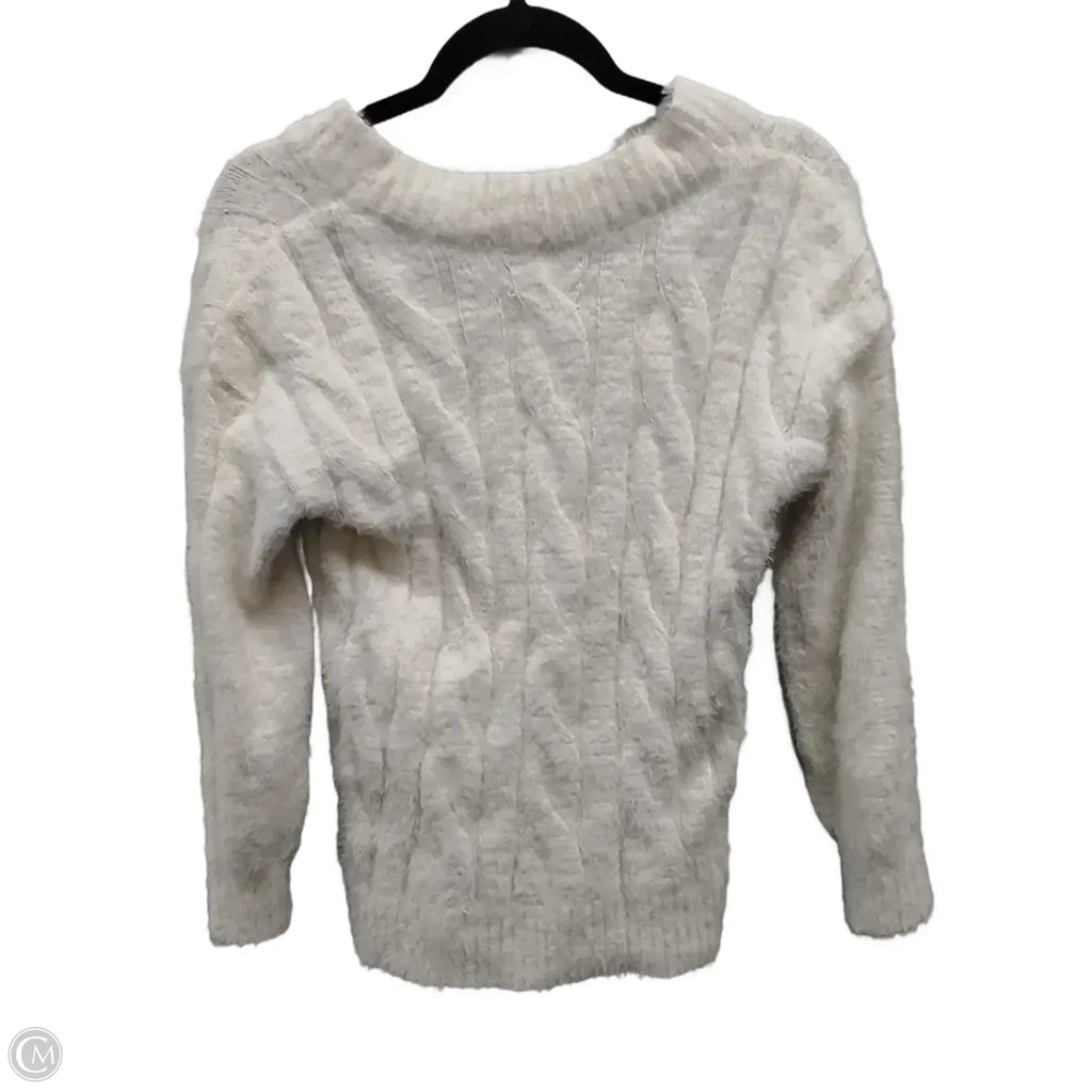 Sweater By Lucky Brand In White, Size: Xs