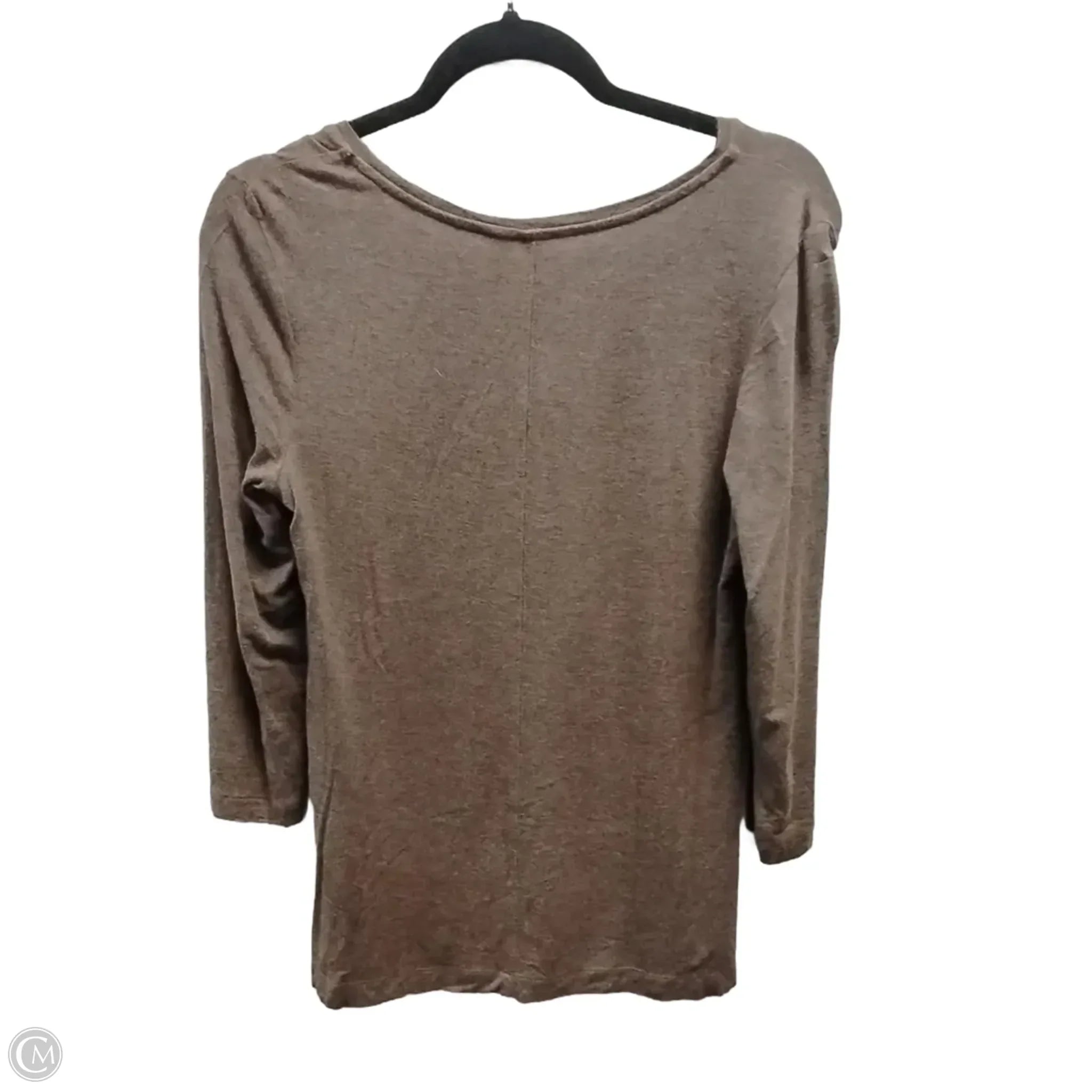 Top Long Sleeve By Cato In Brown, Size: Xs