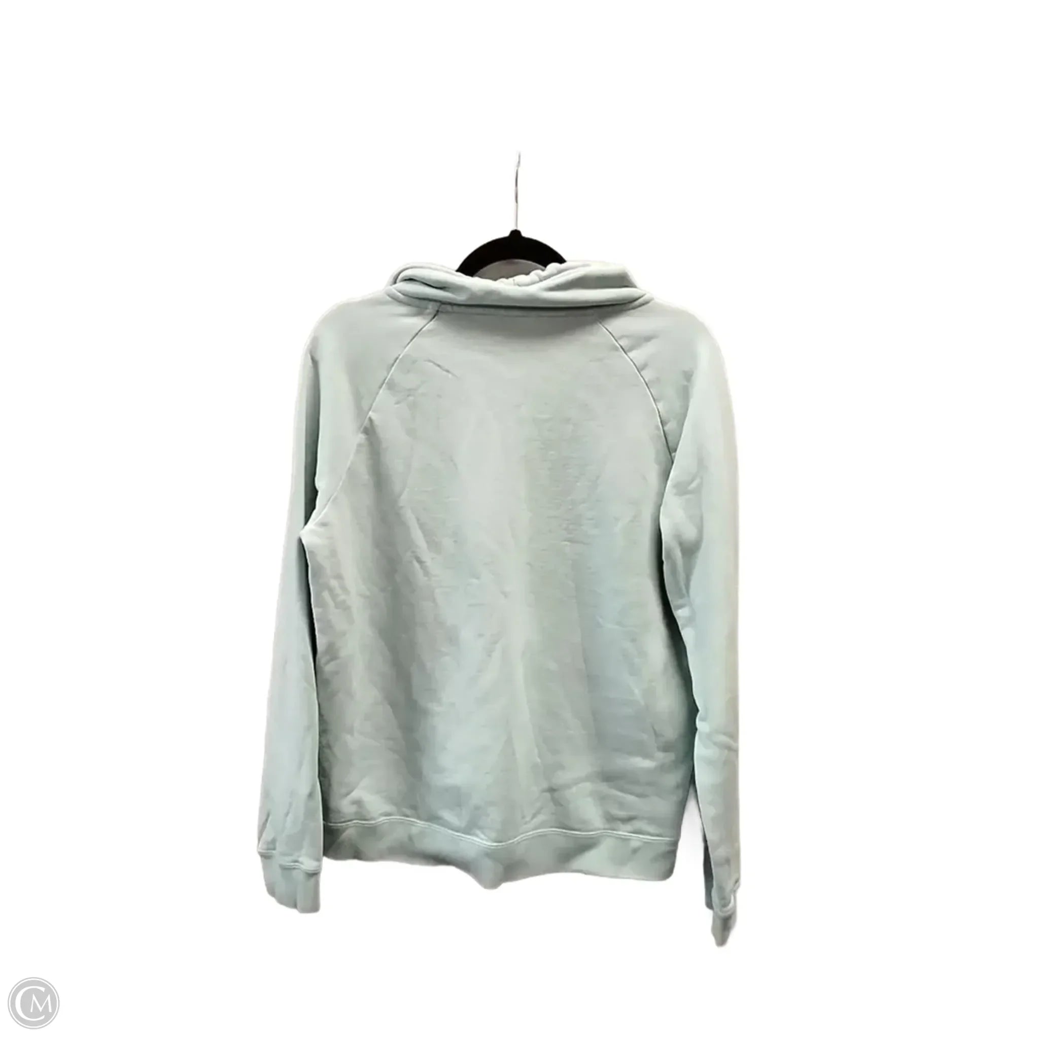 Sweatshirt Crewneck By Nike Apparel In Aqua, Size: M