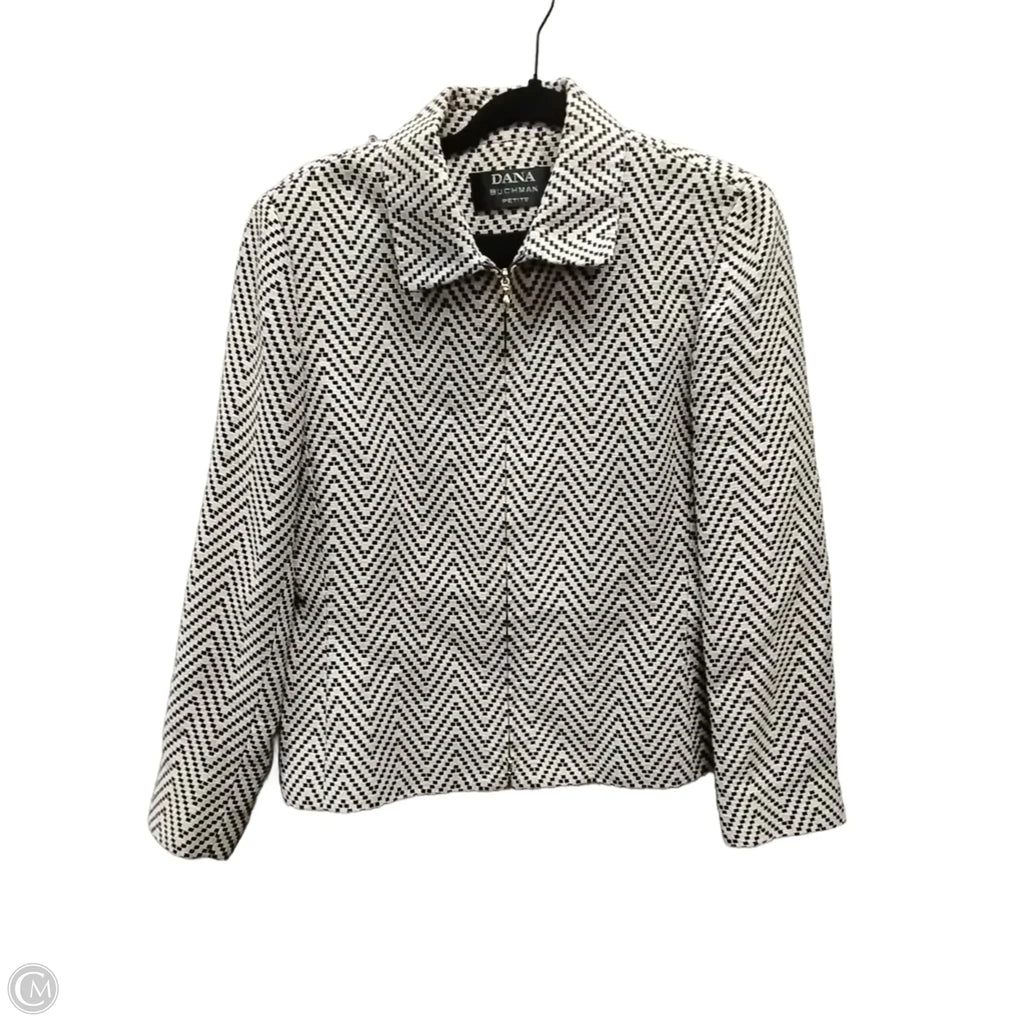 Jacket Other By Dana Buchman In Geometric Pattern, Size: Petite   Xs