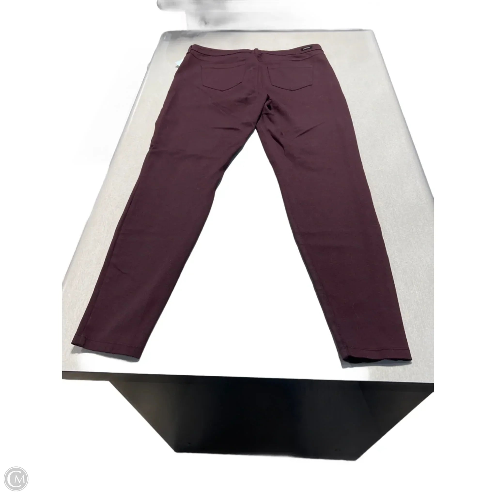 Pants Dress By Liverpool In Maroon, Size: 16