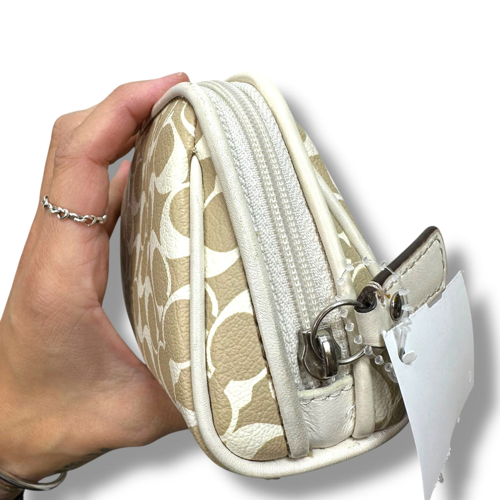 Makeup Bag Designer By Coach, Size: Small