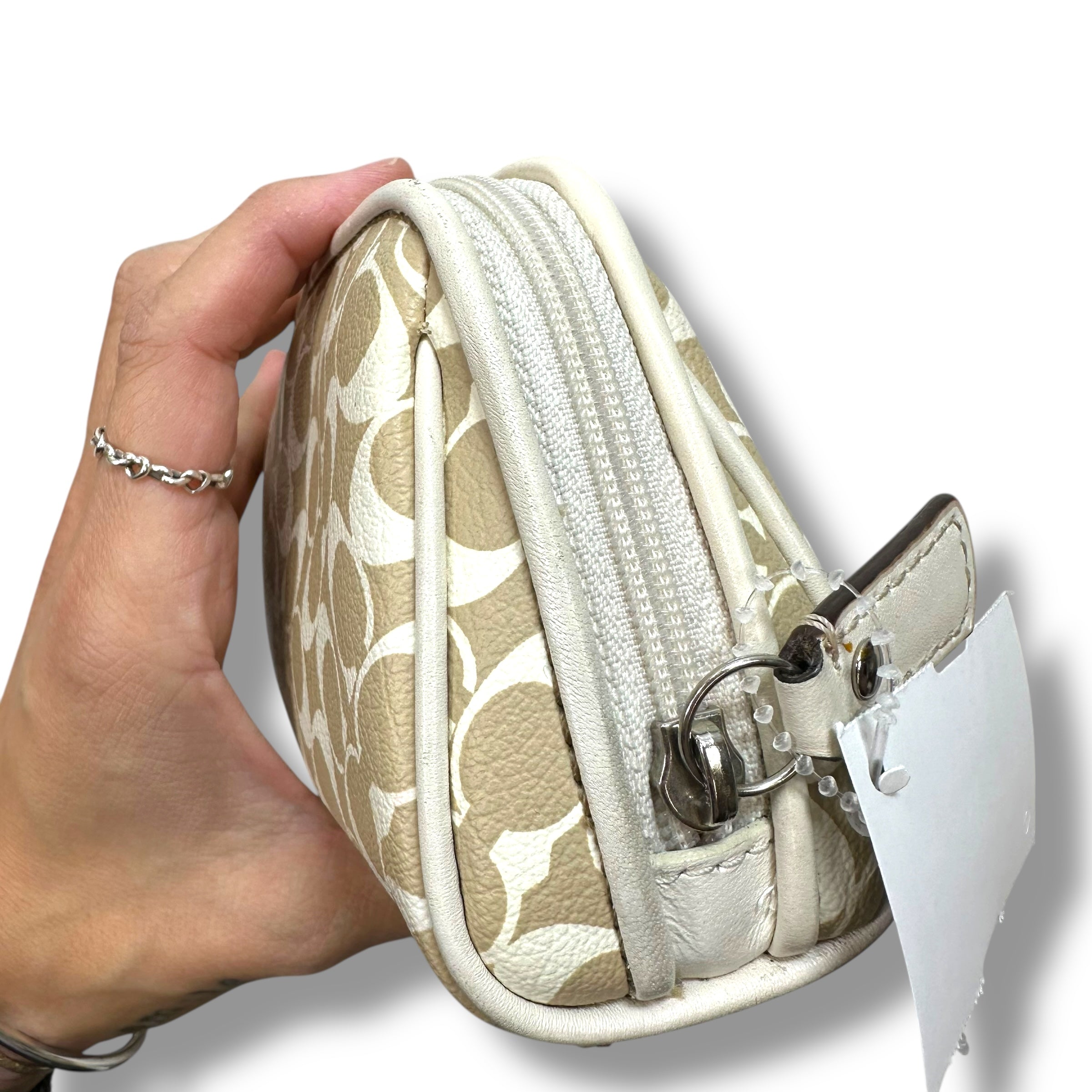 Makeup Bag Designer By Coach, Size: Small