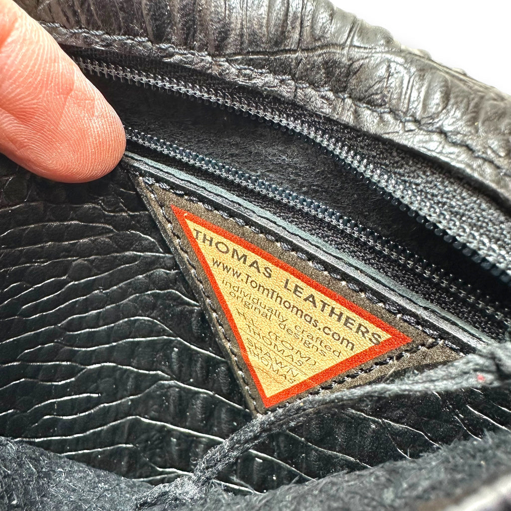 Leather Crossbody By THOMAS LEATHERS, Size: Small