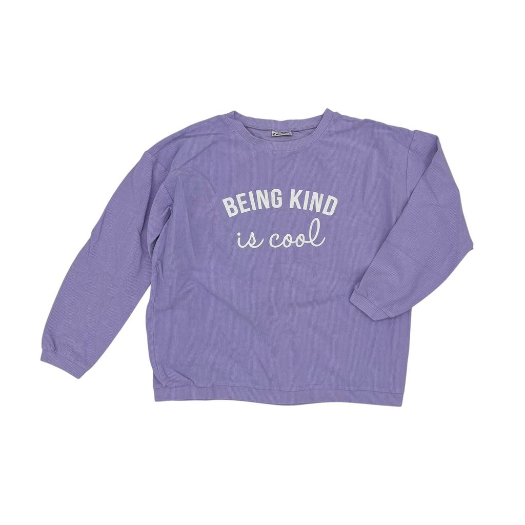 Sweatshirt Crewneck By Clothes Mentor In Purple, Size:Xl