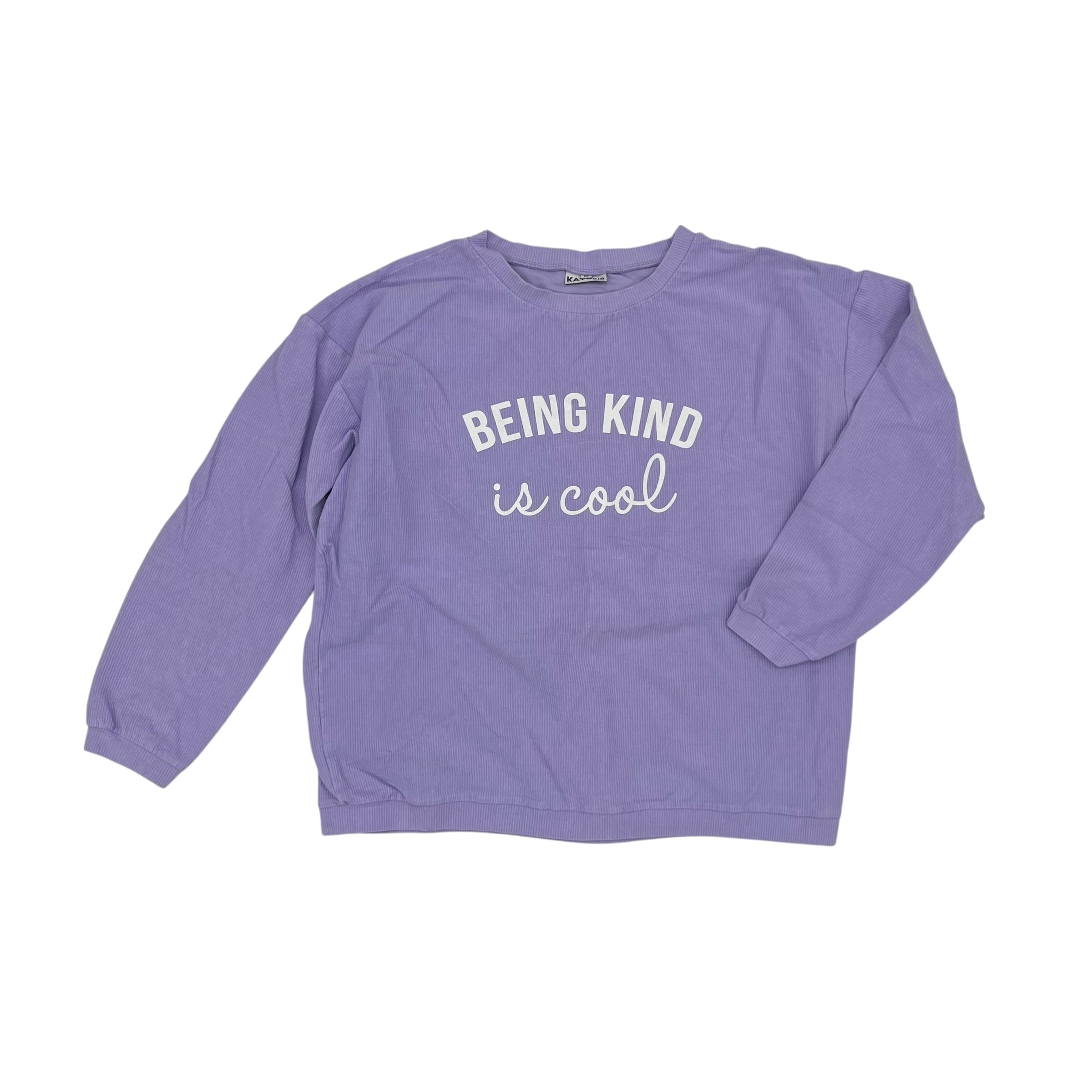 Sweatshirt Crewneck By Clothes Mentor In Purple, Size:Xl