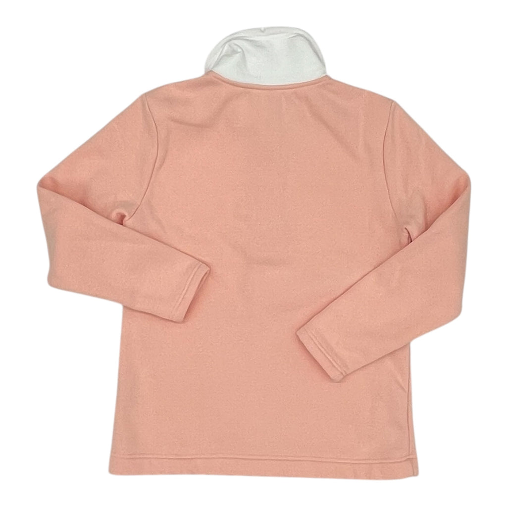 Sweatshirt Collar By Te Verde In Orange & White, Size:S