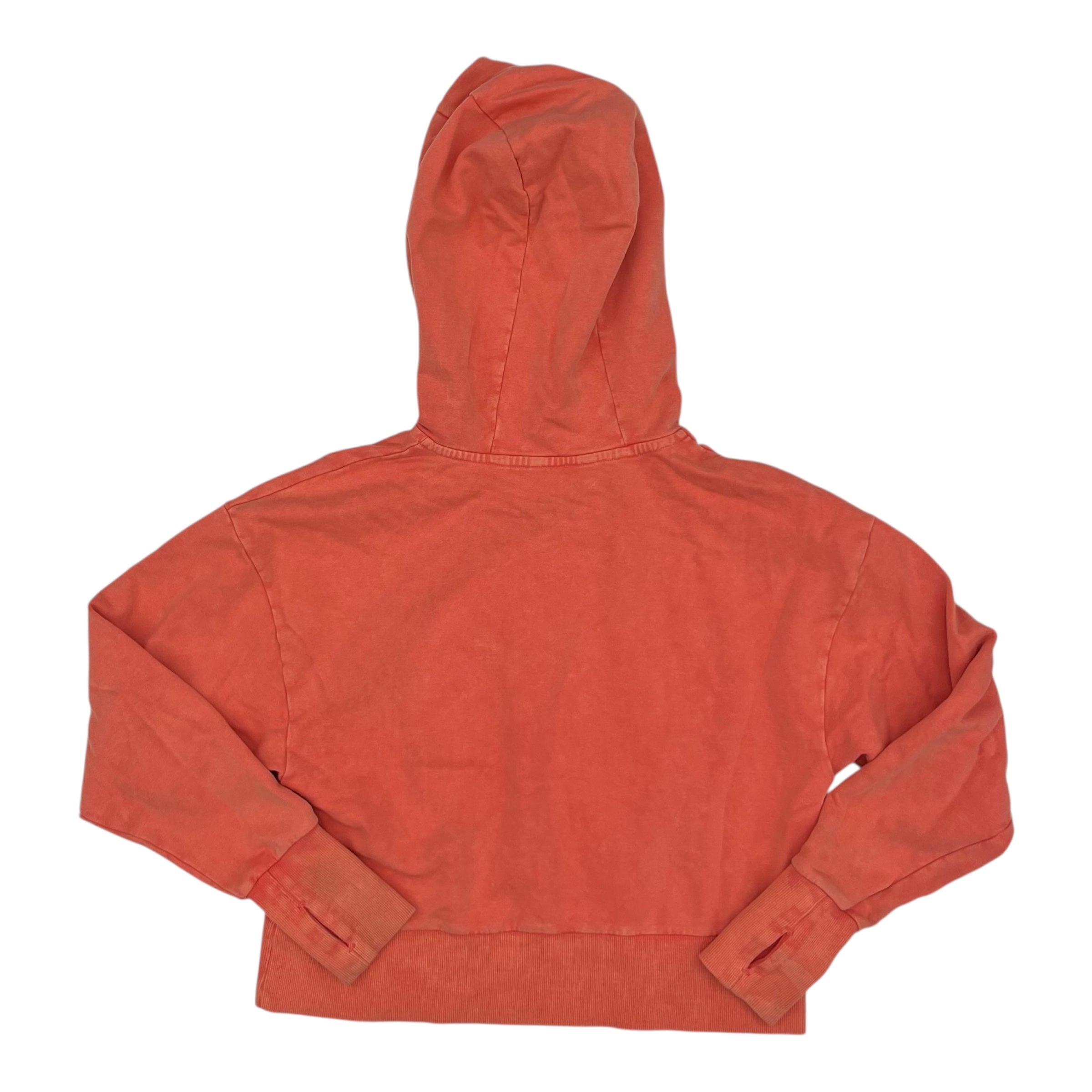 Sweatshirt Hoodie By Joy Lab In Orange, Size:M