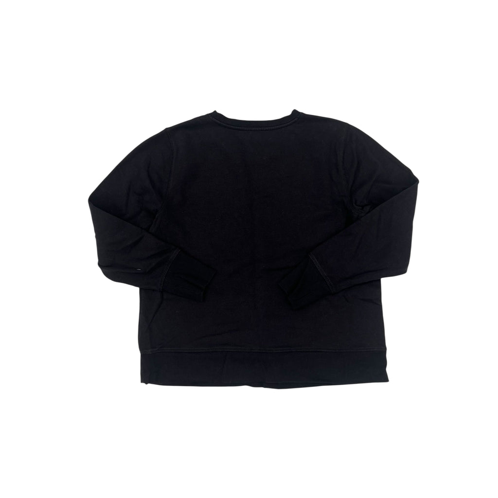 Sweatshirt Crewneck By Tek Gear In Black, Size:Xxl