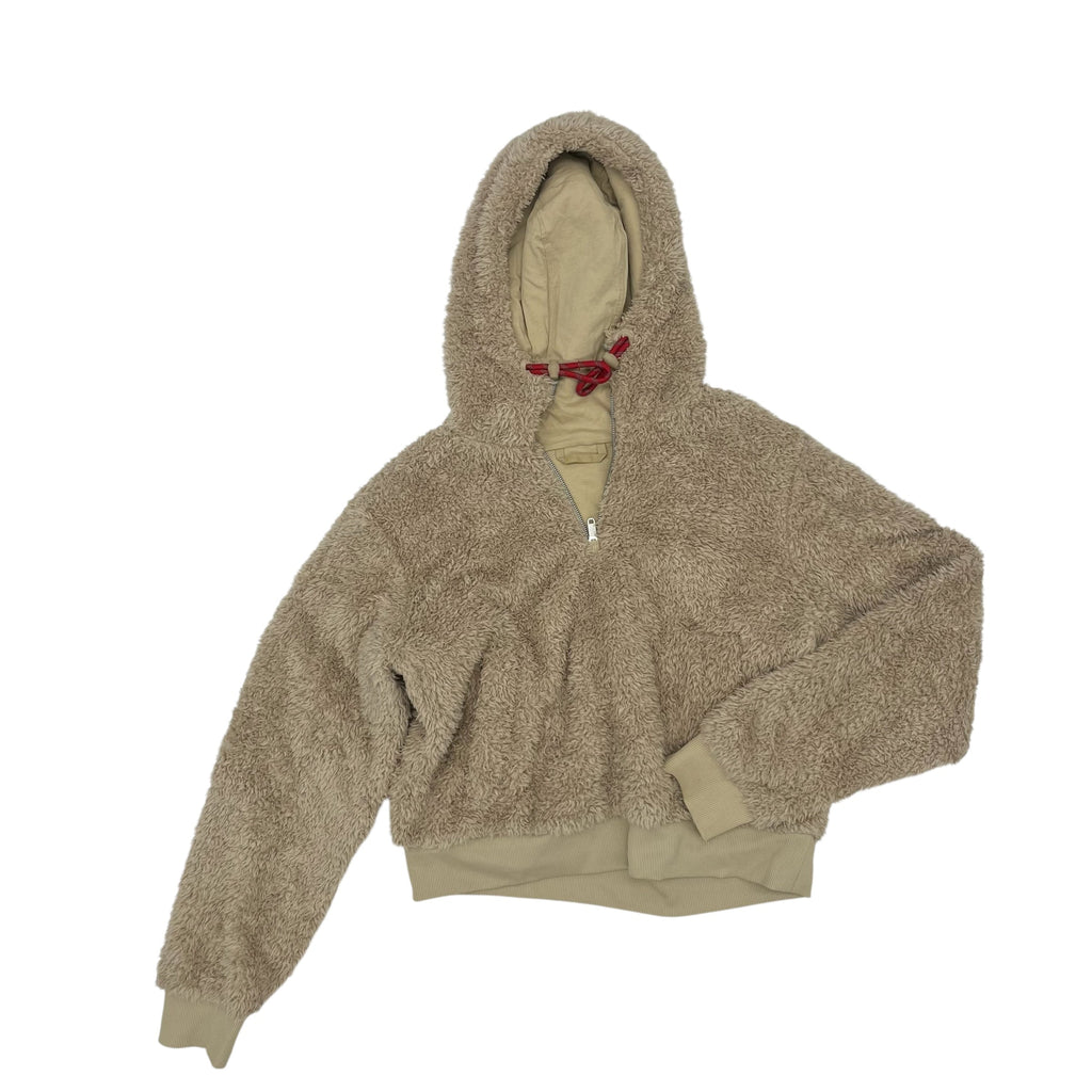 Sweatshirt Hoodie By Clothes Mentor In Brown, Size:M