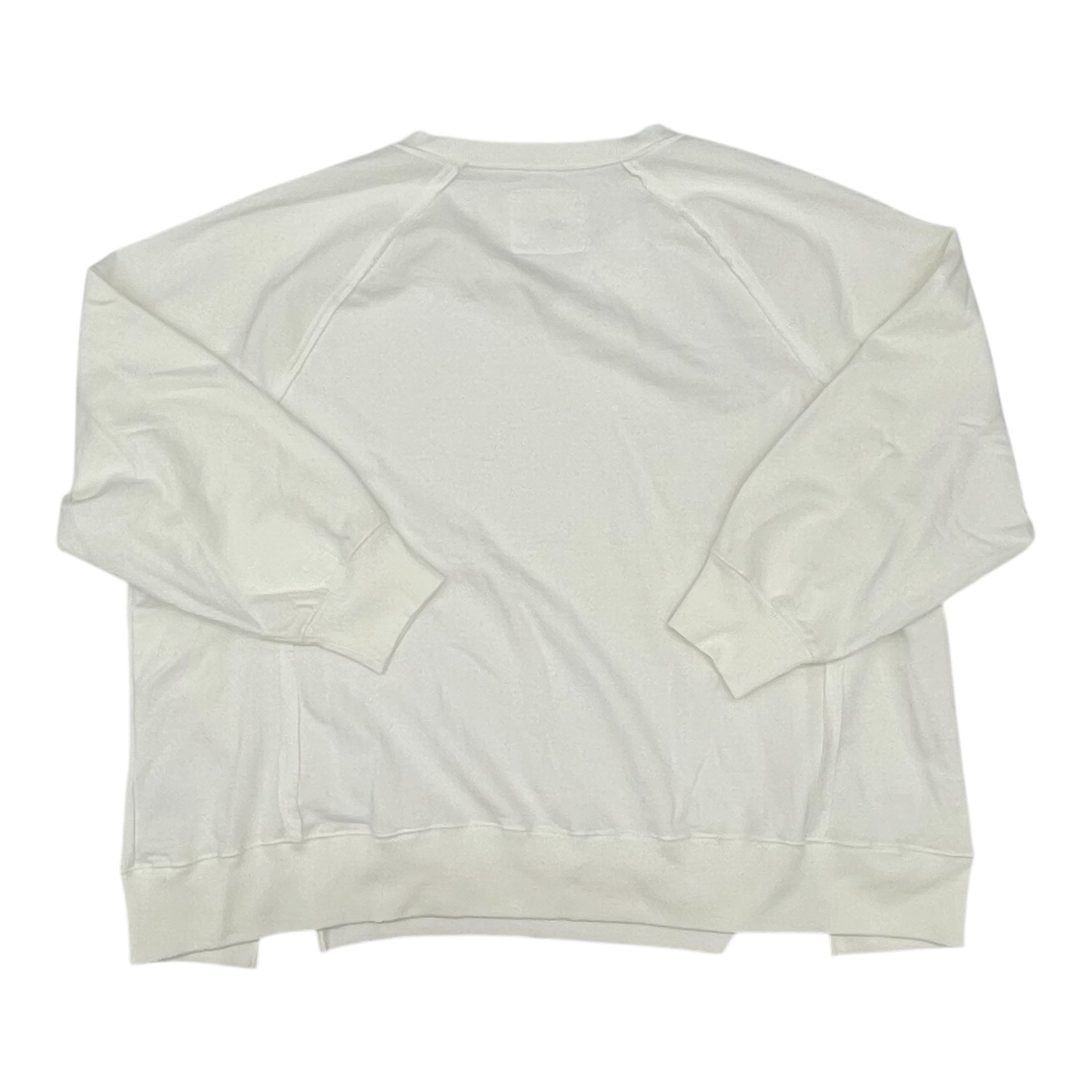 Sweatshirt Collar By Aerie In White, Size:Xxl