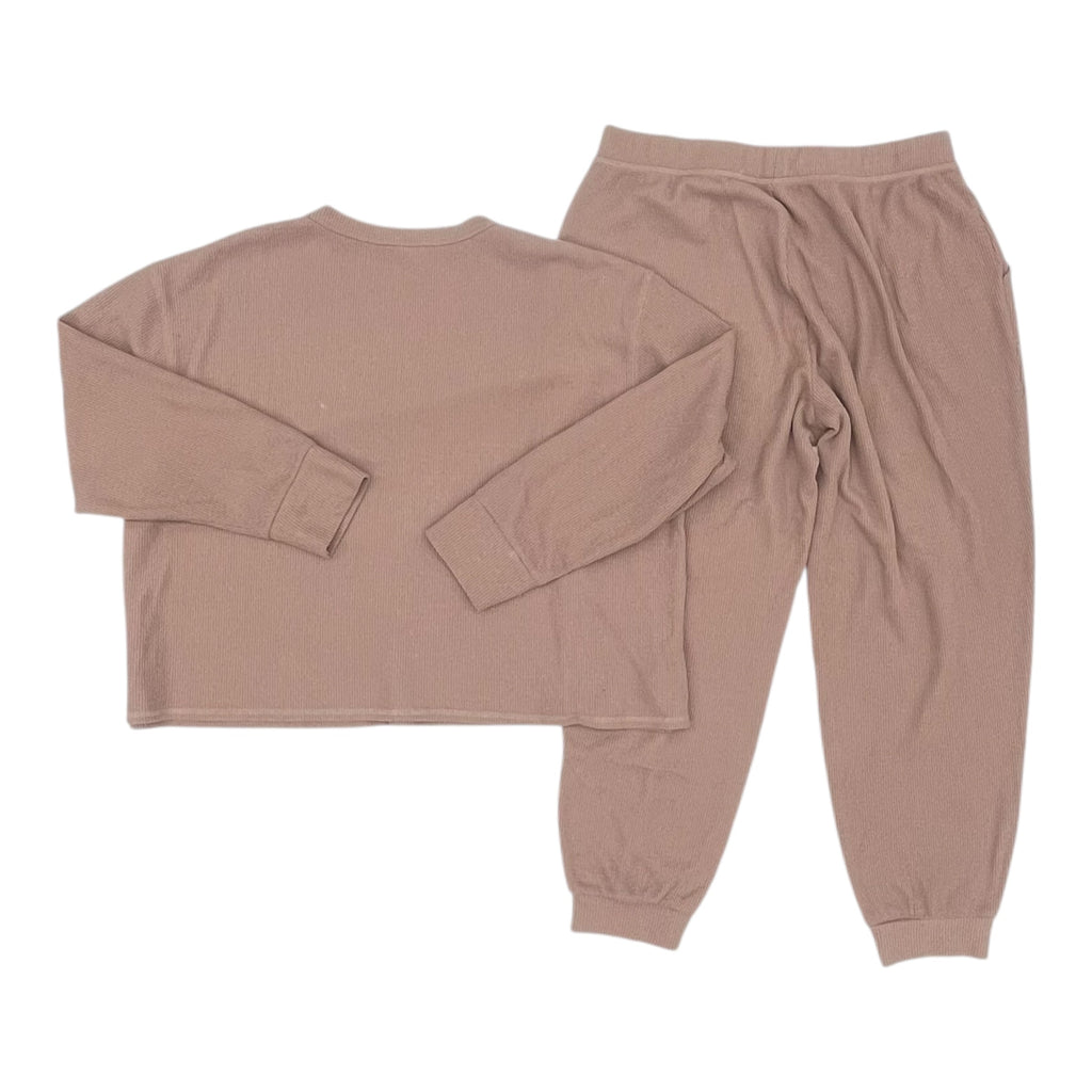 Lounge Set Pants By Clothes Mentor In Brown, Size:Xl