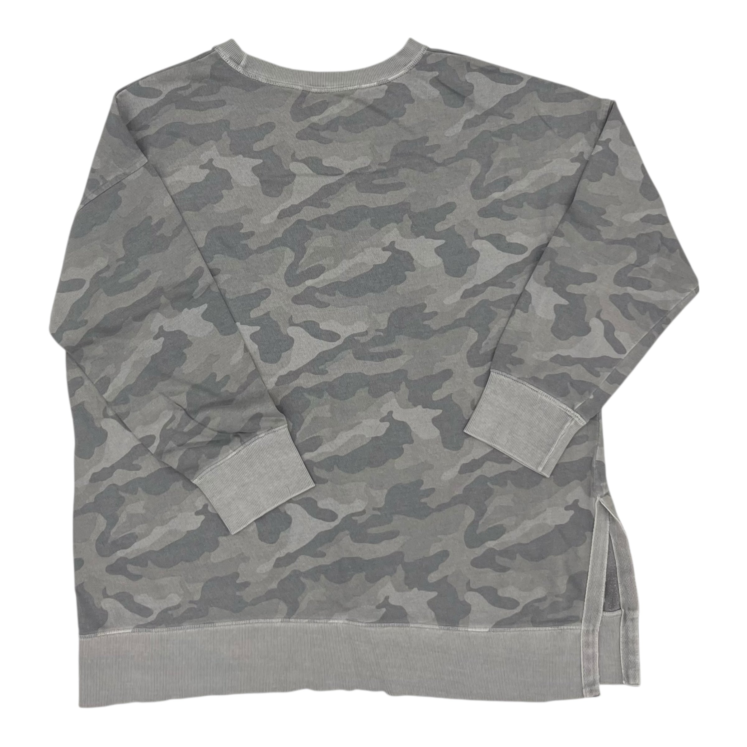 Sweatshirt Crewneck By Old Navy In Grey, Size:L