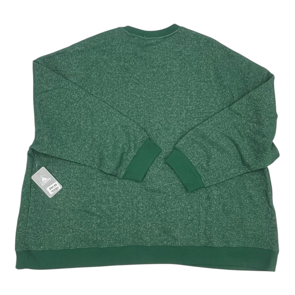 Sweatshirt Crewneck By Disney In Green, Size:2X