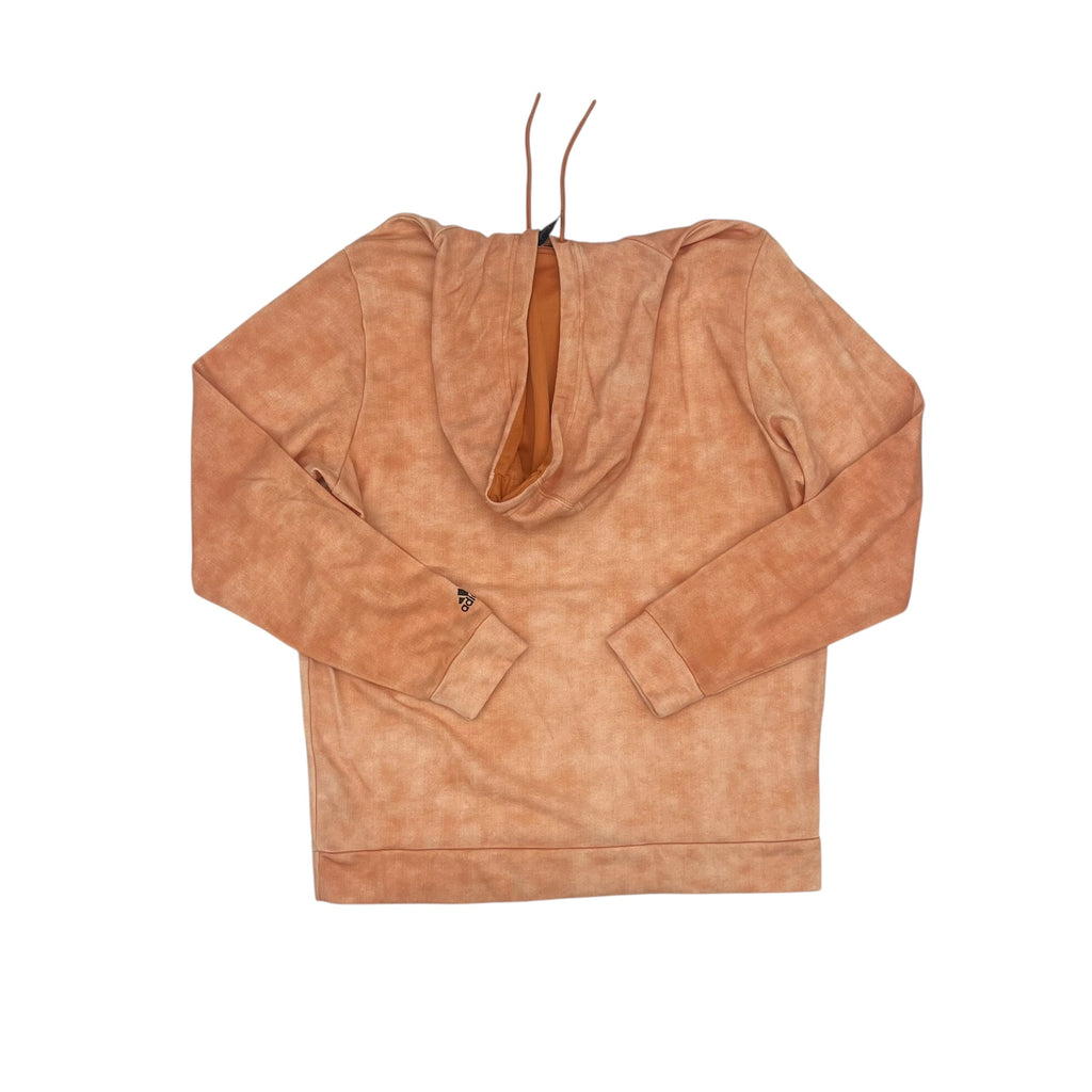 Athletic Sweatshirt Hoodie By Adidas In Orange, Size:L