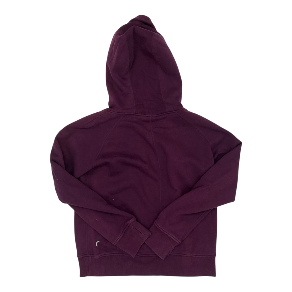 Sweatshirt Hoodie By Zyia In Purple, Size:M