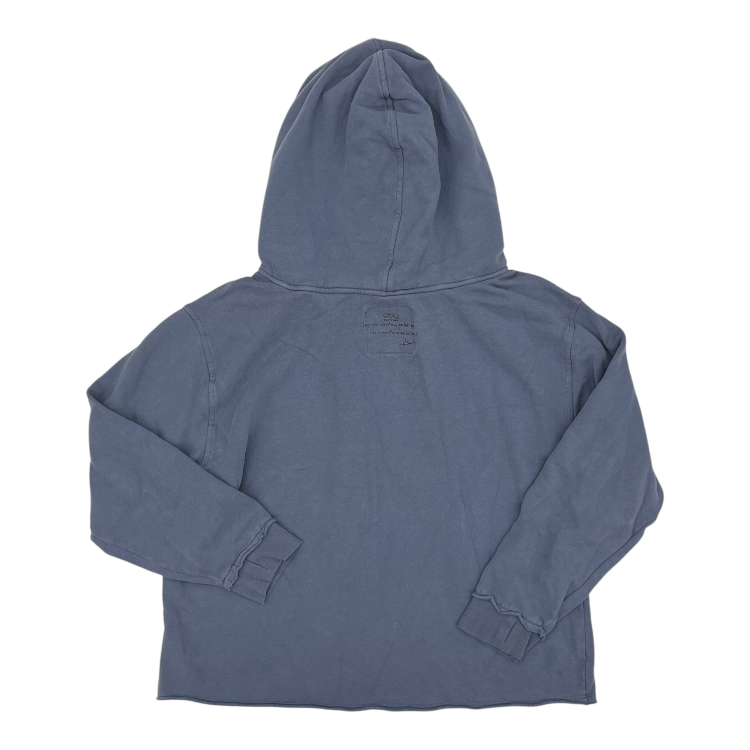 Sweatshirt Hoodie By Peace Love World In Blue, Size:S