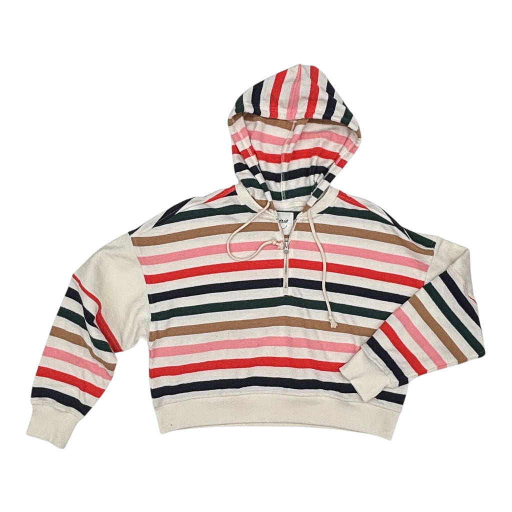 Sweatshirt Hoodie By Aerie In Striped Pattern, Size:M