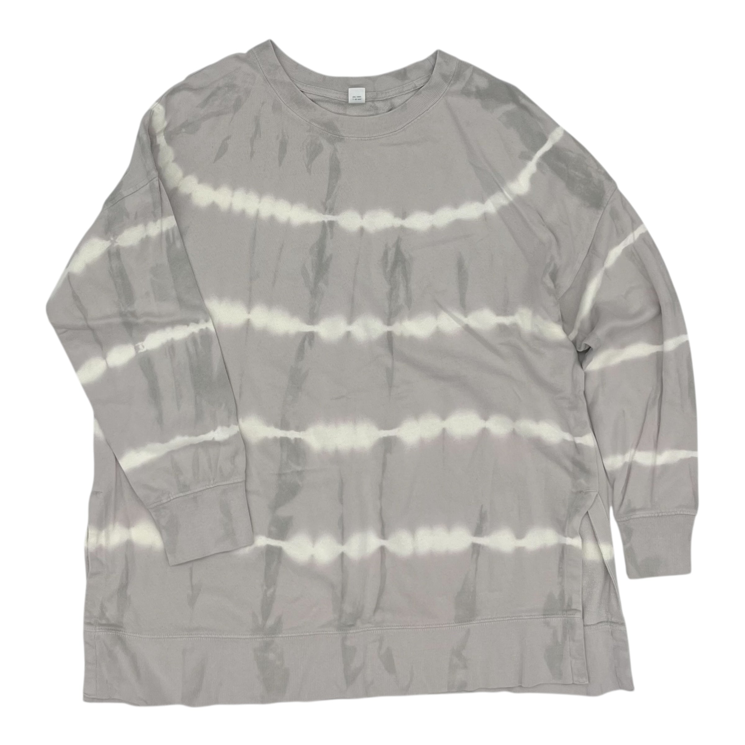 Sweatshirt Crewneck By Old Navy In Grey, Size:L
