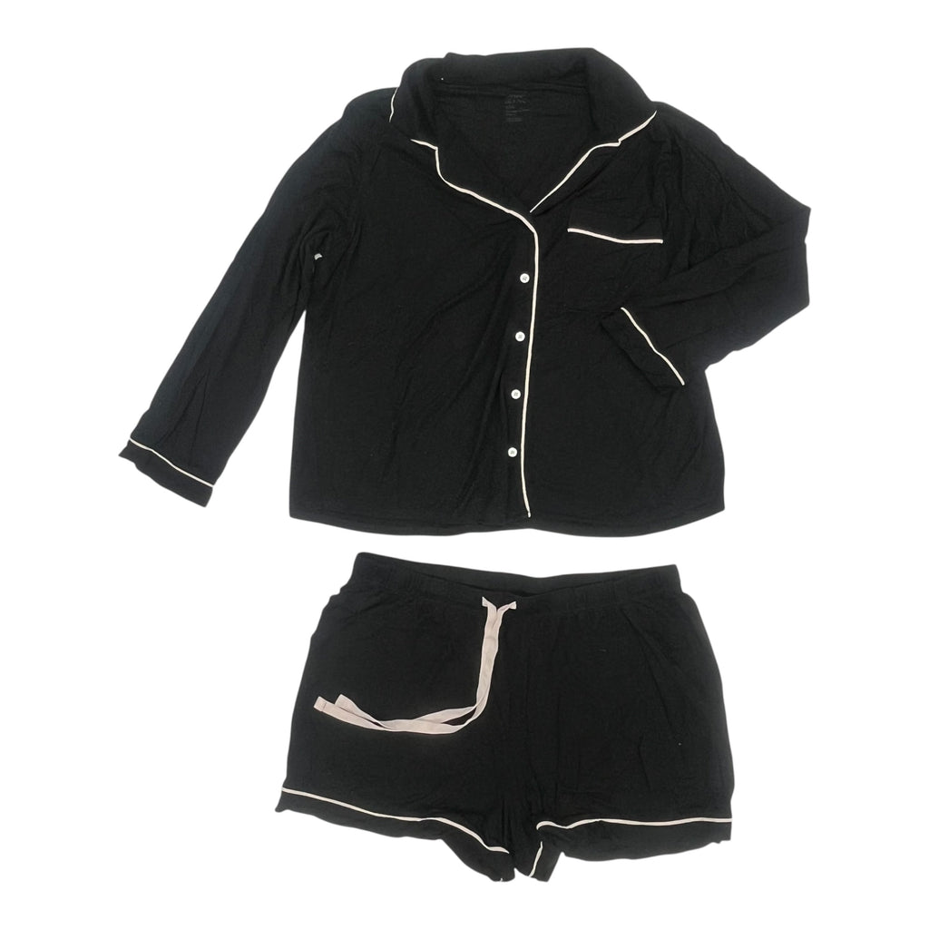 Pajamas 2Pc By Stars Above In Black, Size:Xxl