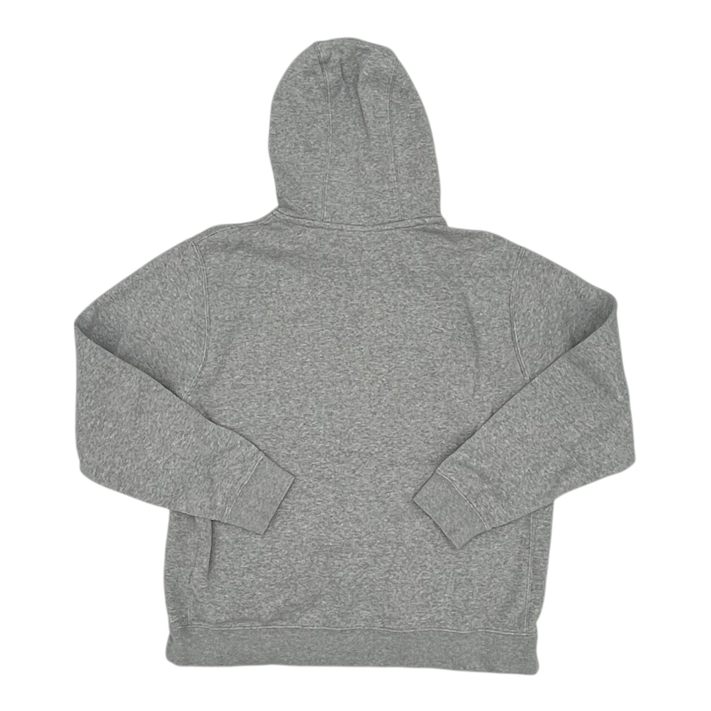 Athletic Sweatshirt Hoodie By Nike Apparel In Grey, Size:L