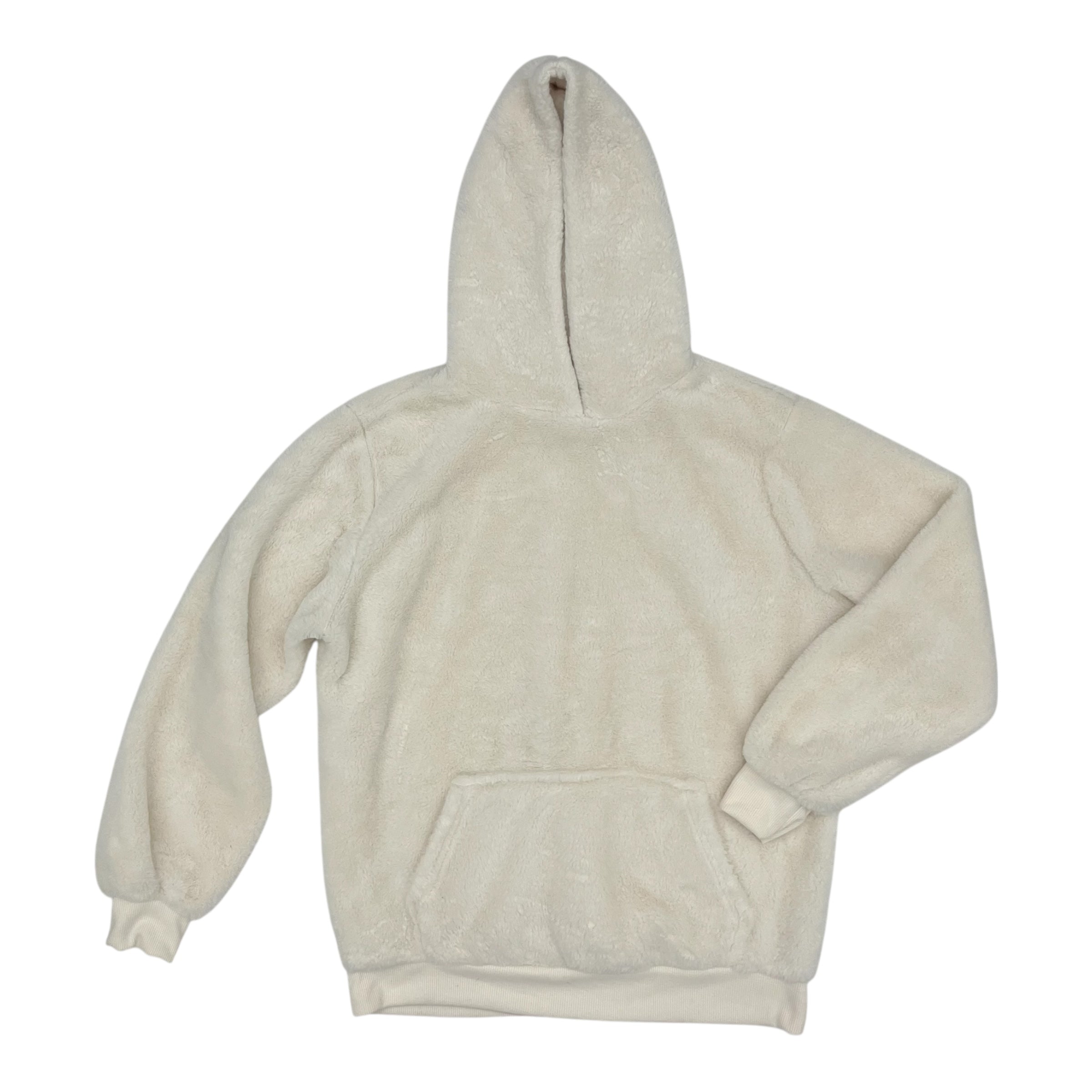 Sweatshirt Hoodie By Faded Rose In Cream, Size:L