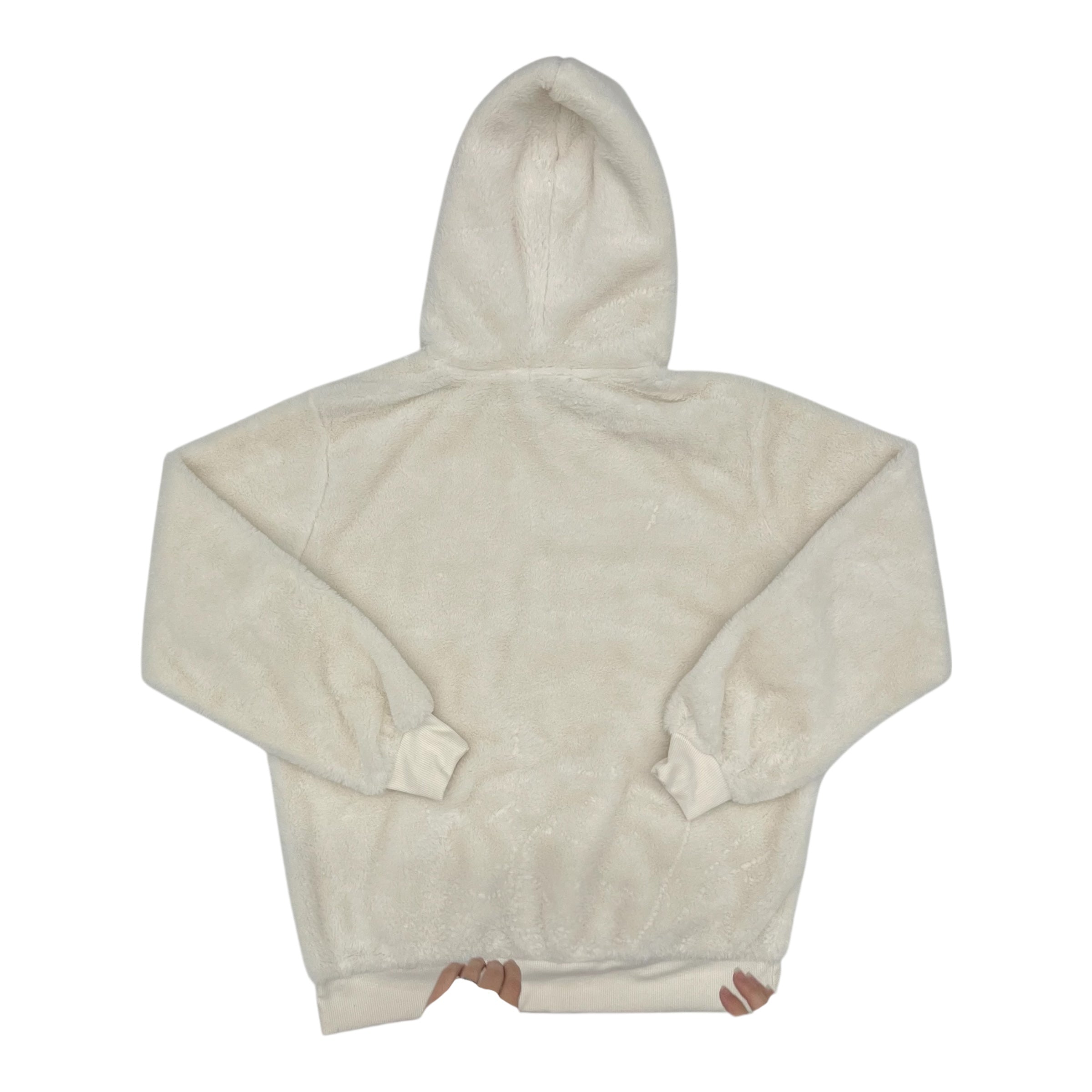 Sweatshirt Hoodie By Faded Rose In Cream, Size:L