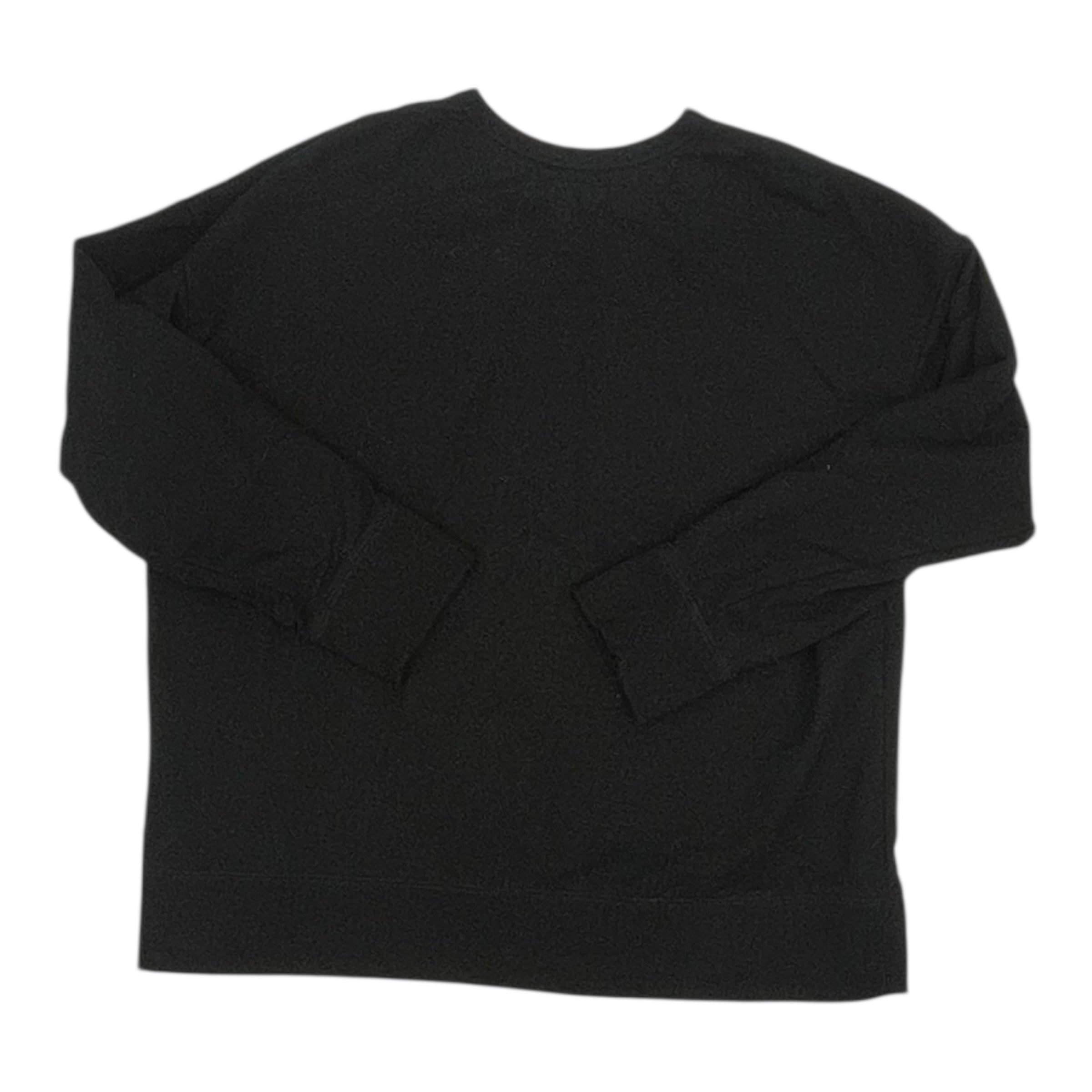 Sweatshirt Crewneck By Banana Republic In Black, Size:L