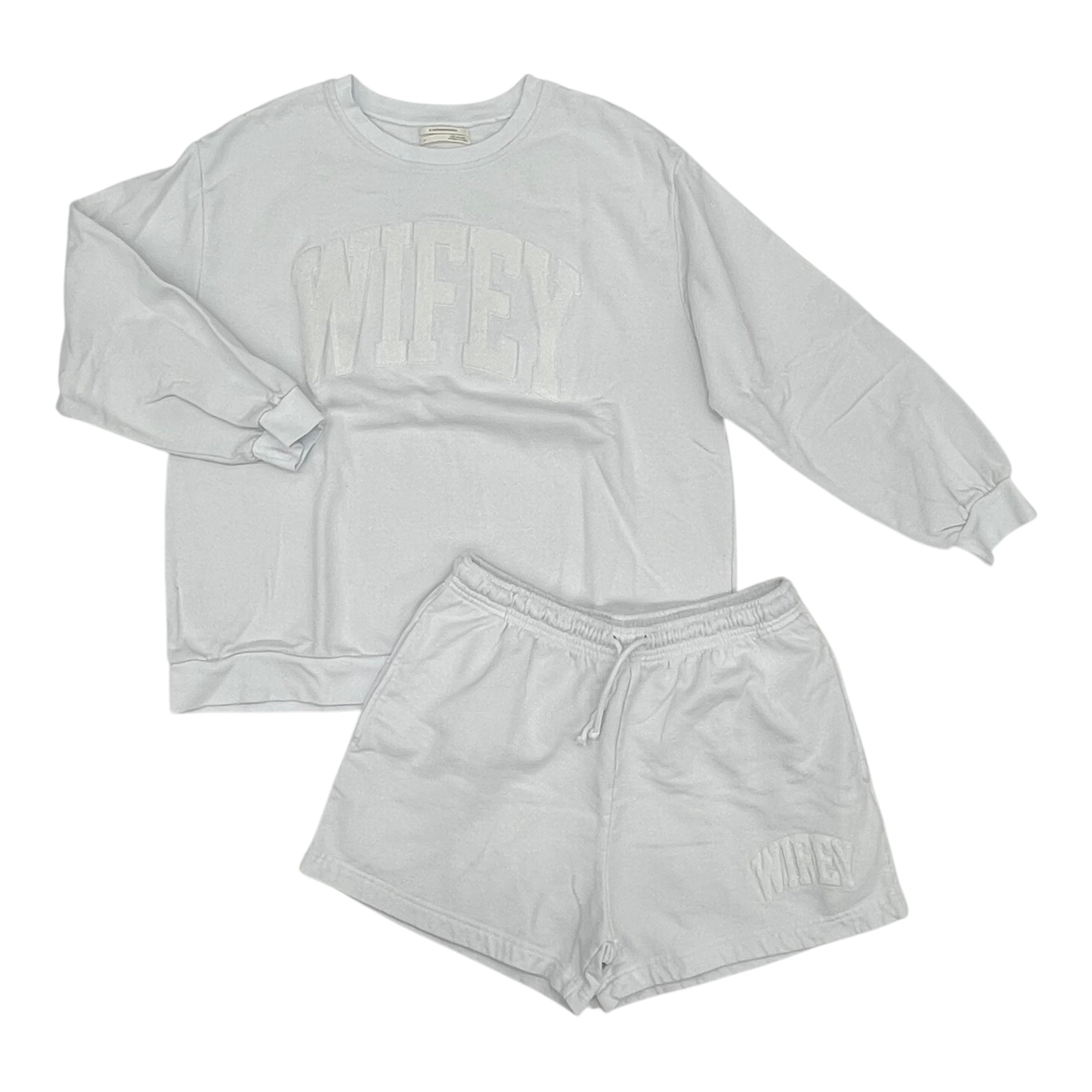 Lounge Set Shorts By Anthropologie In White, Size:M