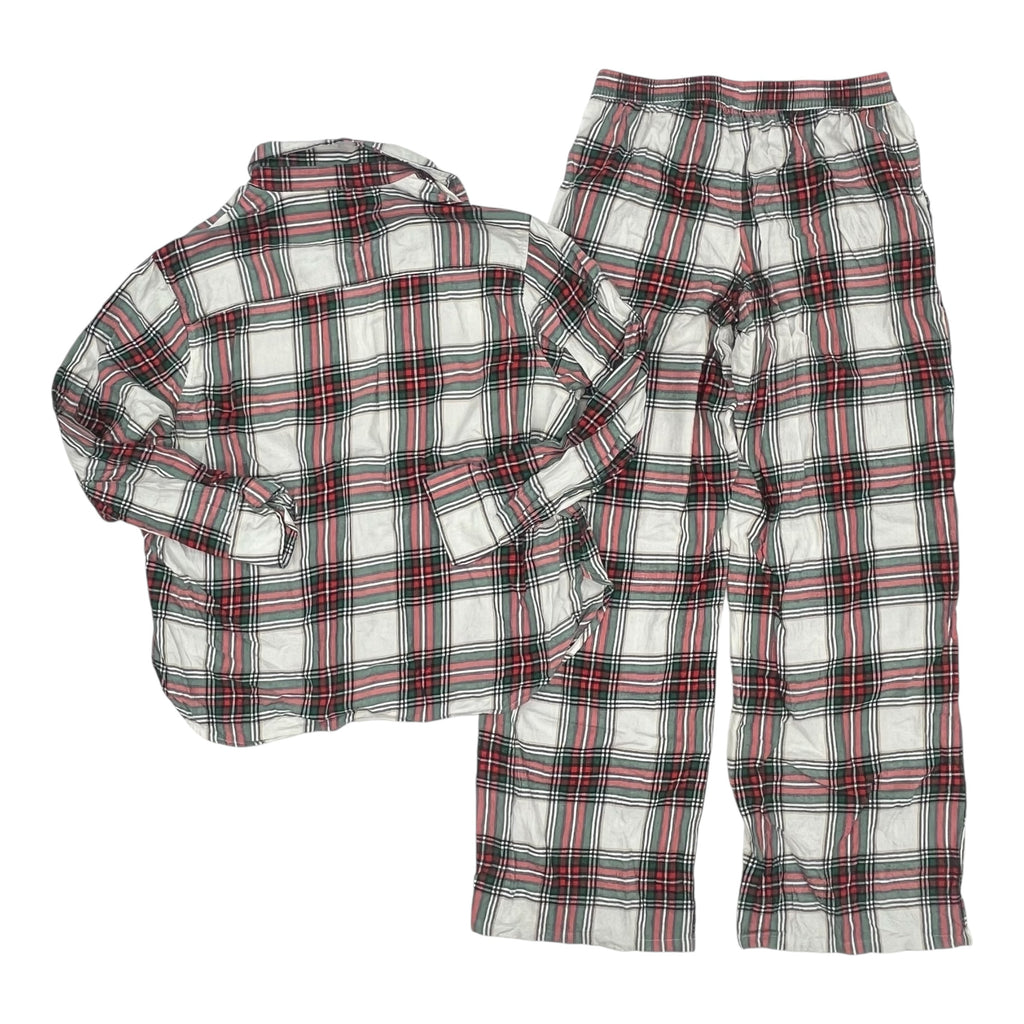 PAJAMAS 2PC by AERIE In RED & WHITE, Size: S