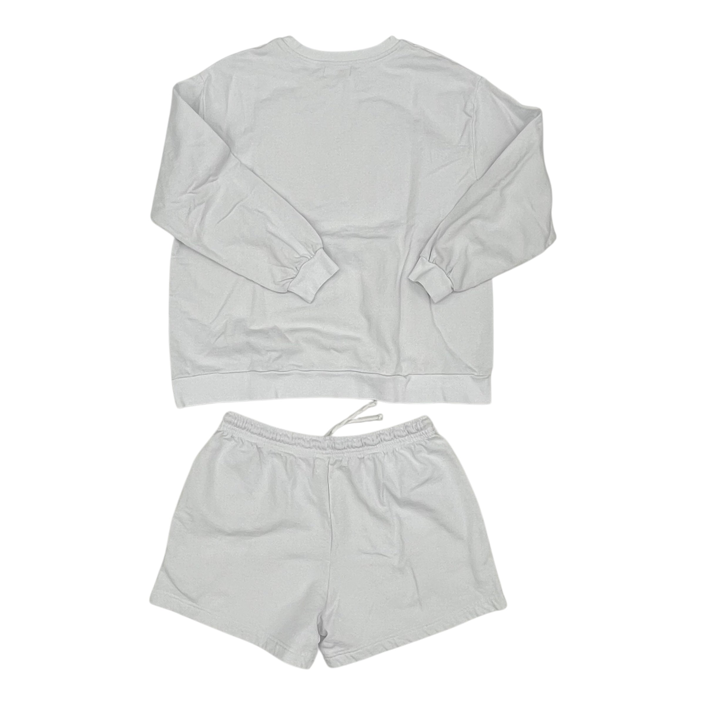 Lounge Set Shorts By Anthropologie In White, Size:M