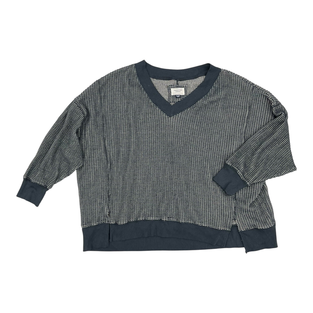 Sweatshirt Crewneck By American Eagle In Blue, Size:Xl