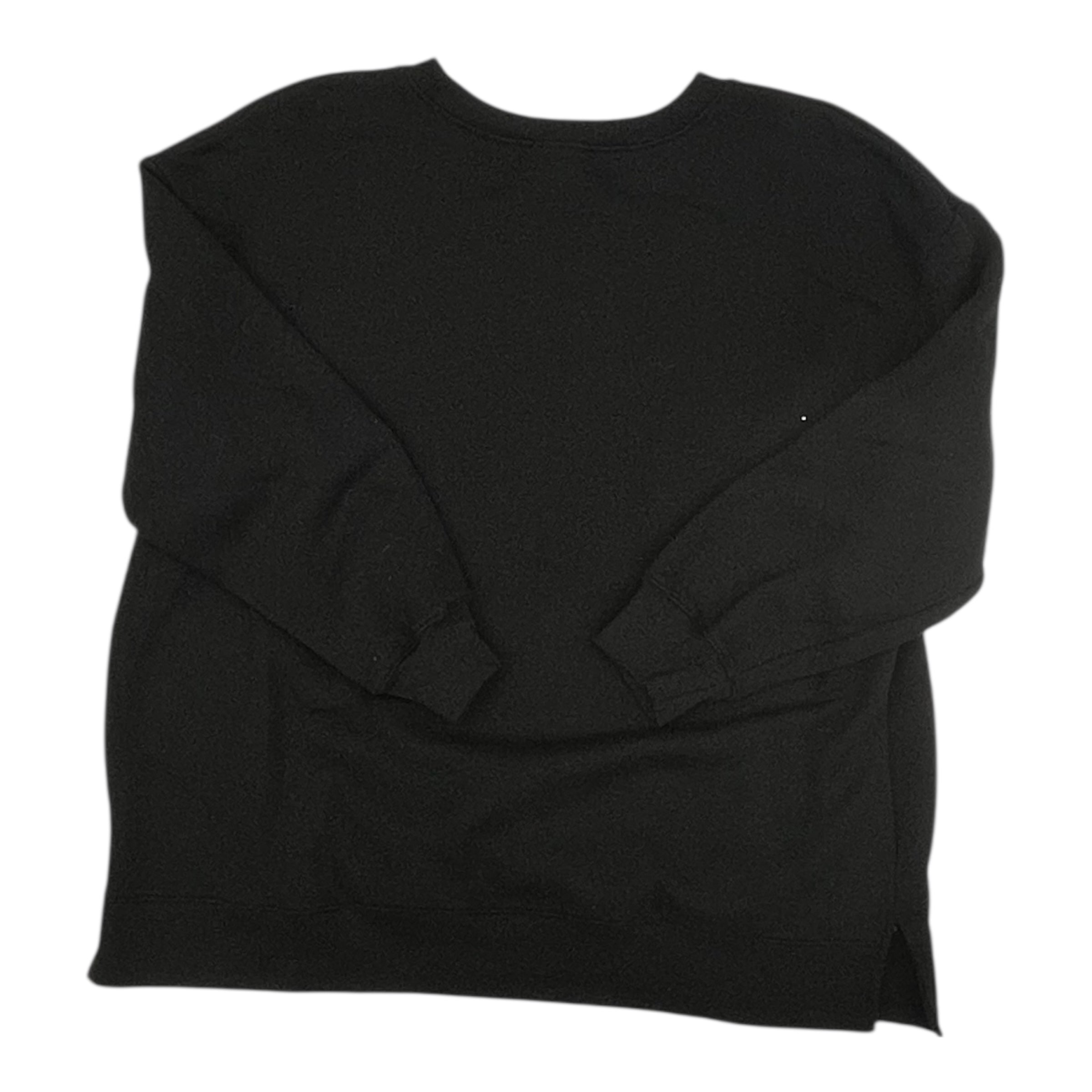 Sweatshirt Crewneck By Terra & Sky In Black, Size:1X