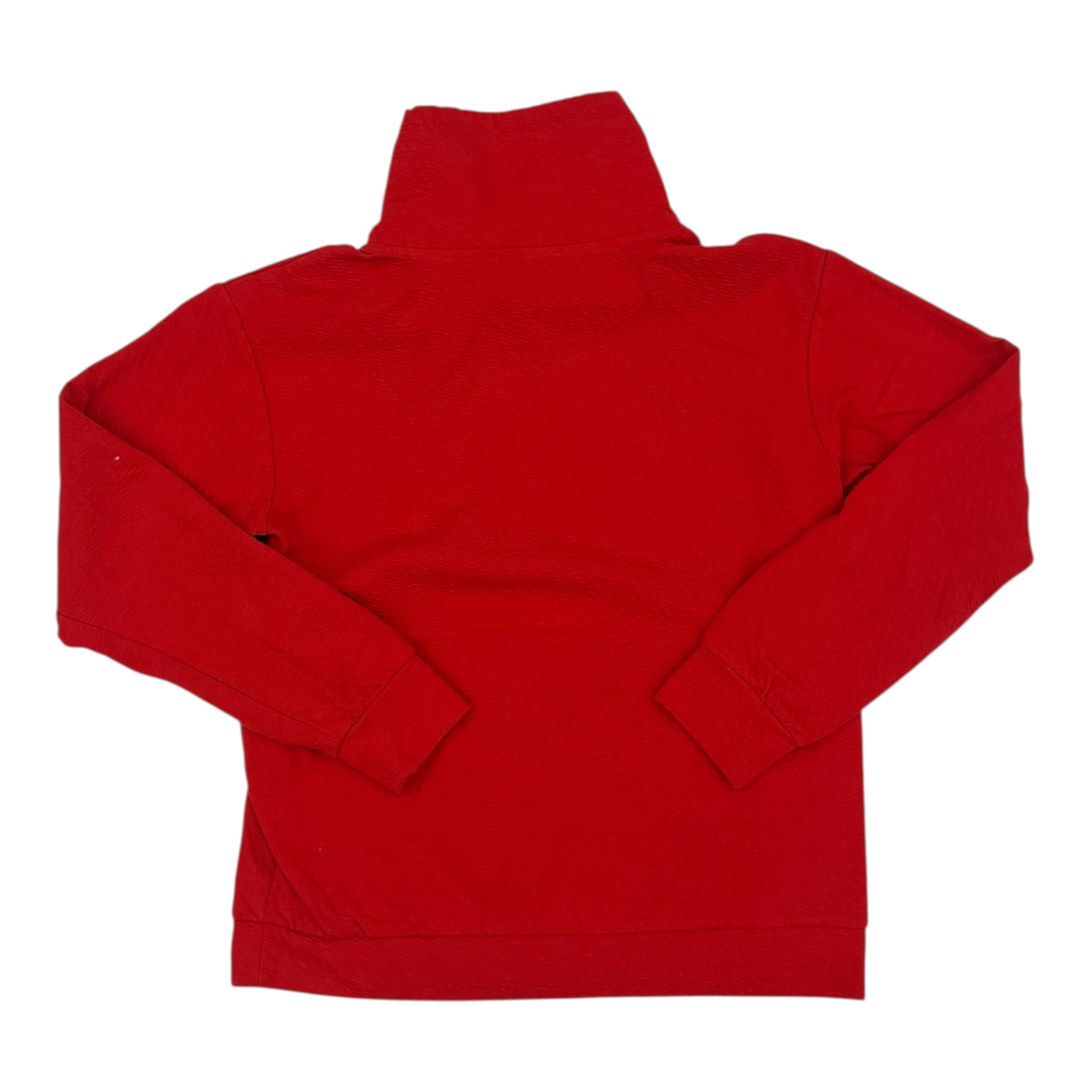 Sweatshirt Collar By Doe & Rae In Red, Size:M