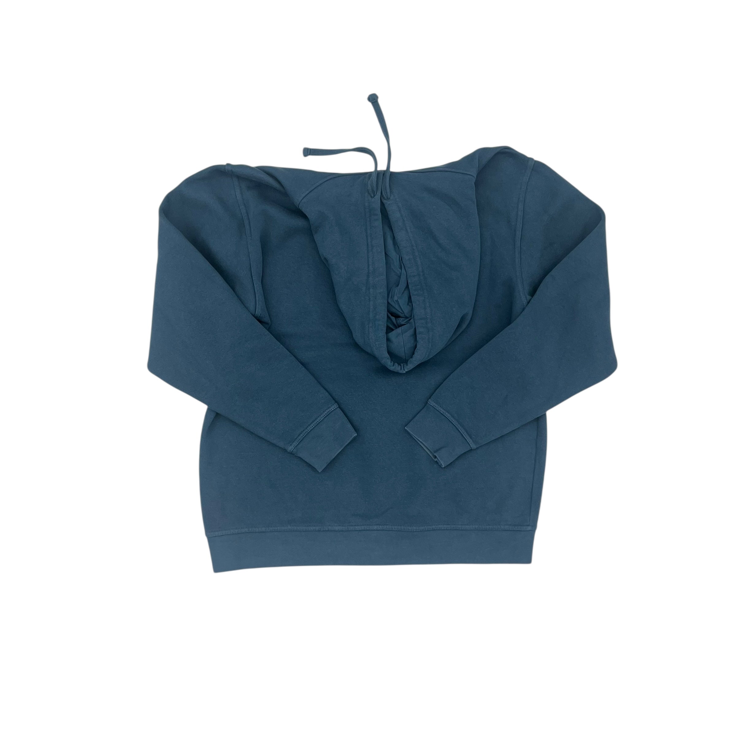 Sweatshirt Hoodie By Clothes Mentor In Blue, Size:M