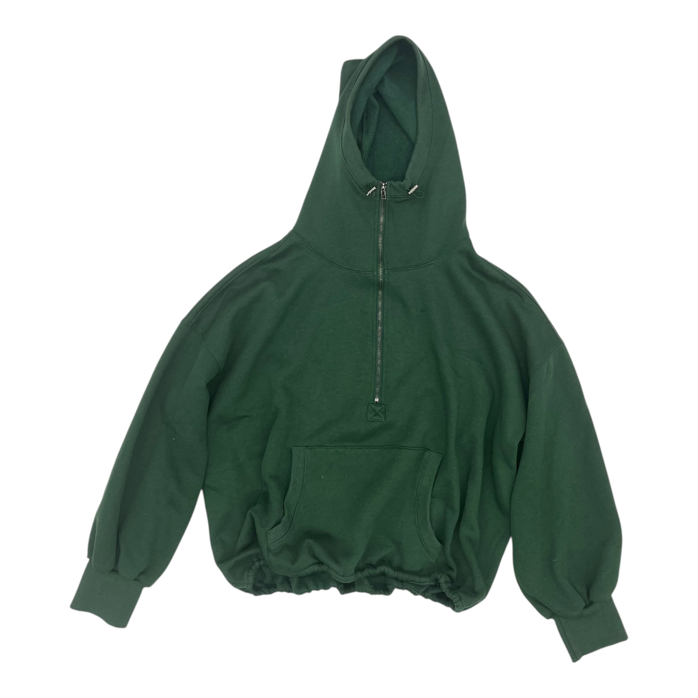 Sweatshirt Hoodie By Bibi In Green, Size:S