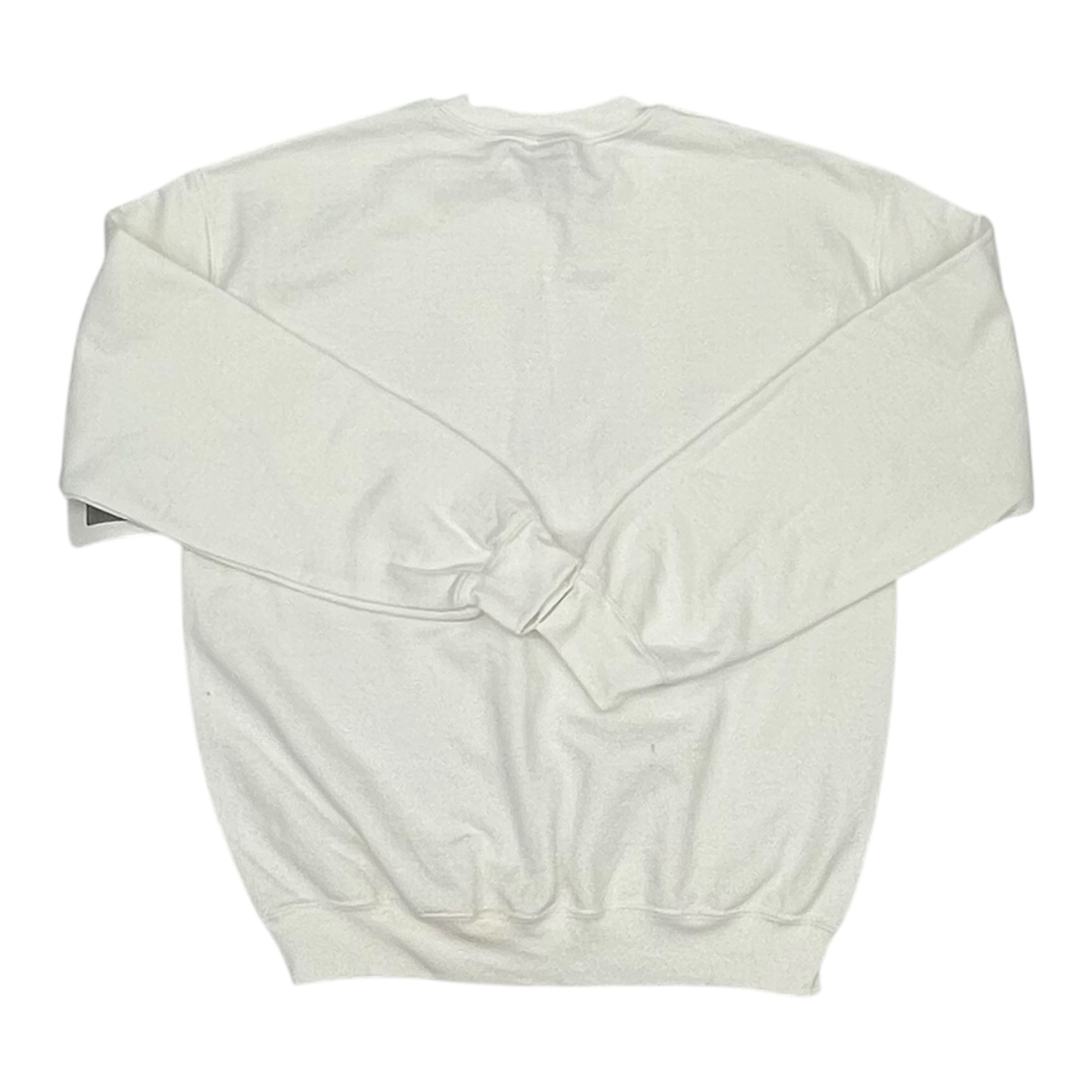 Sweatshirt Crewneck By Gildan In Cream, Size:M