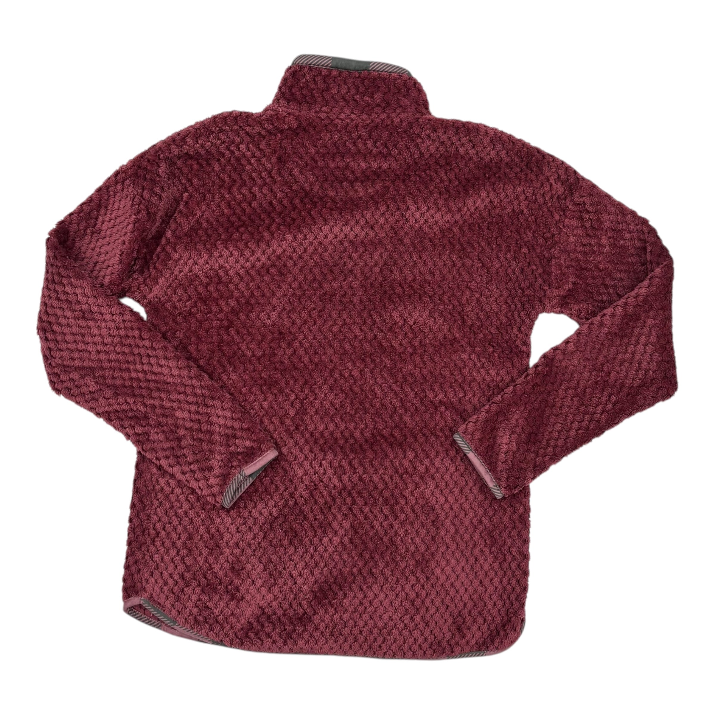 Sweatshirt Collar By Simply Southern In Red, Size:S