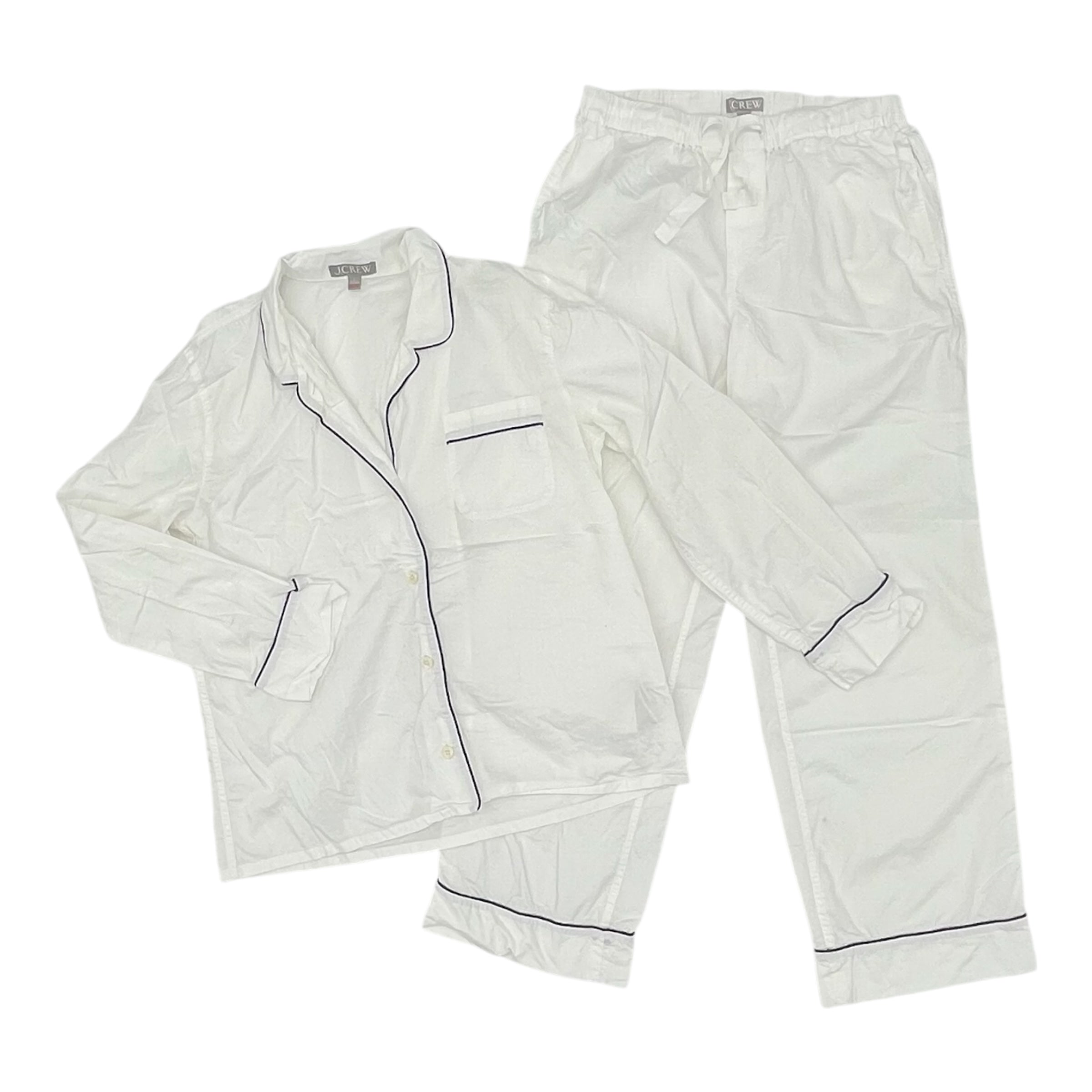 Pajamas 2Pc By J. Crew In White, Size:S