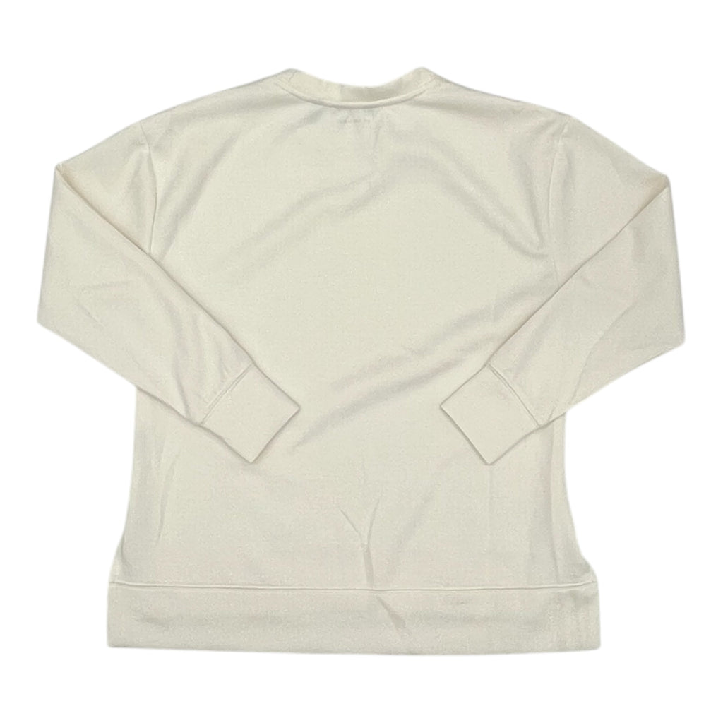 Athletic Top Ls Crewneck By Danskin In Cream, Size:S
