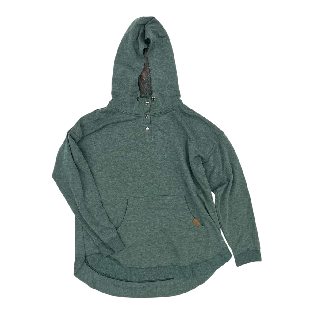 Sweatshirt Hoodie By Maurices In Green, Size:L