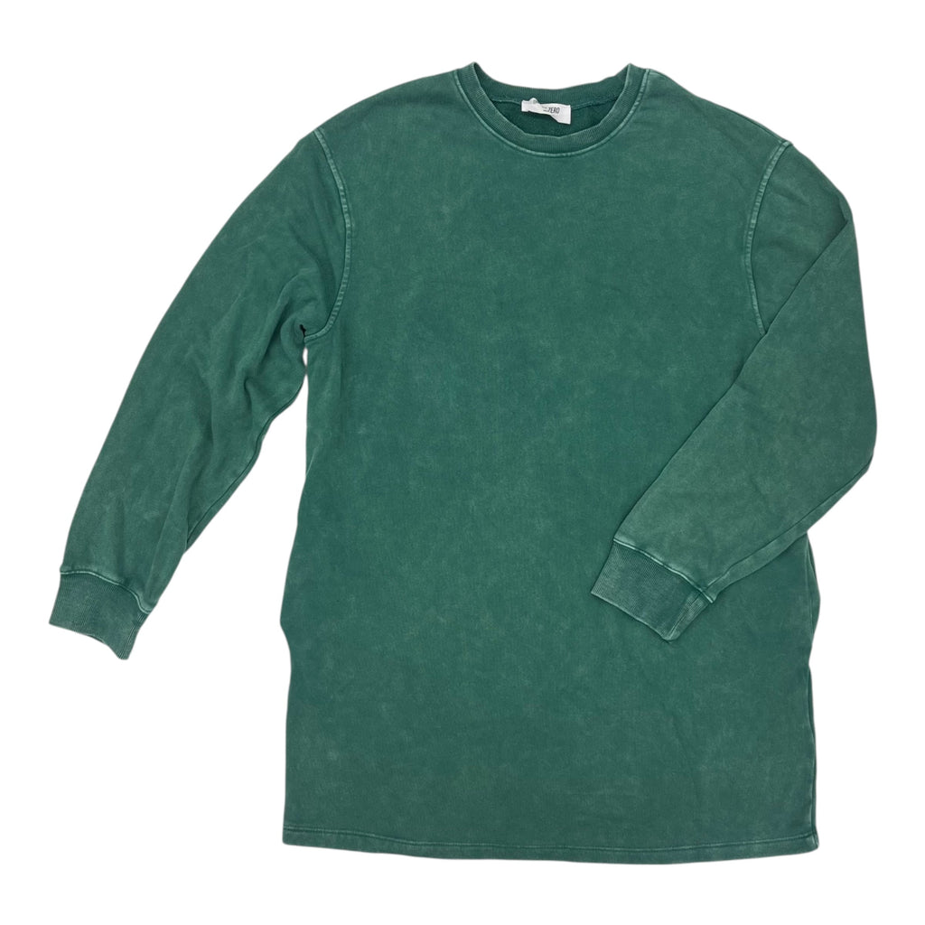 Sweatshirt Crewneck By Double Zero In Green, Size:L