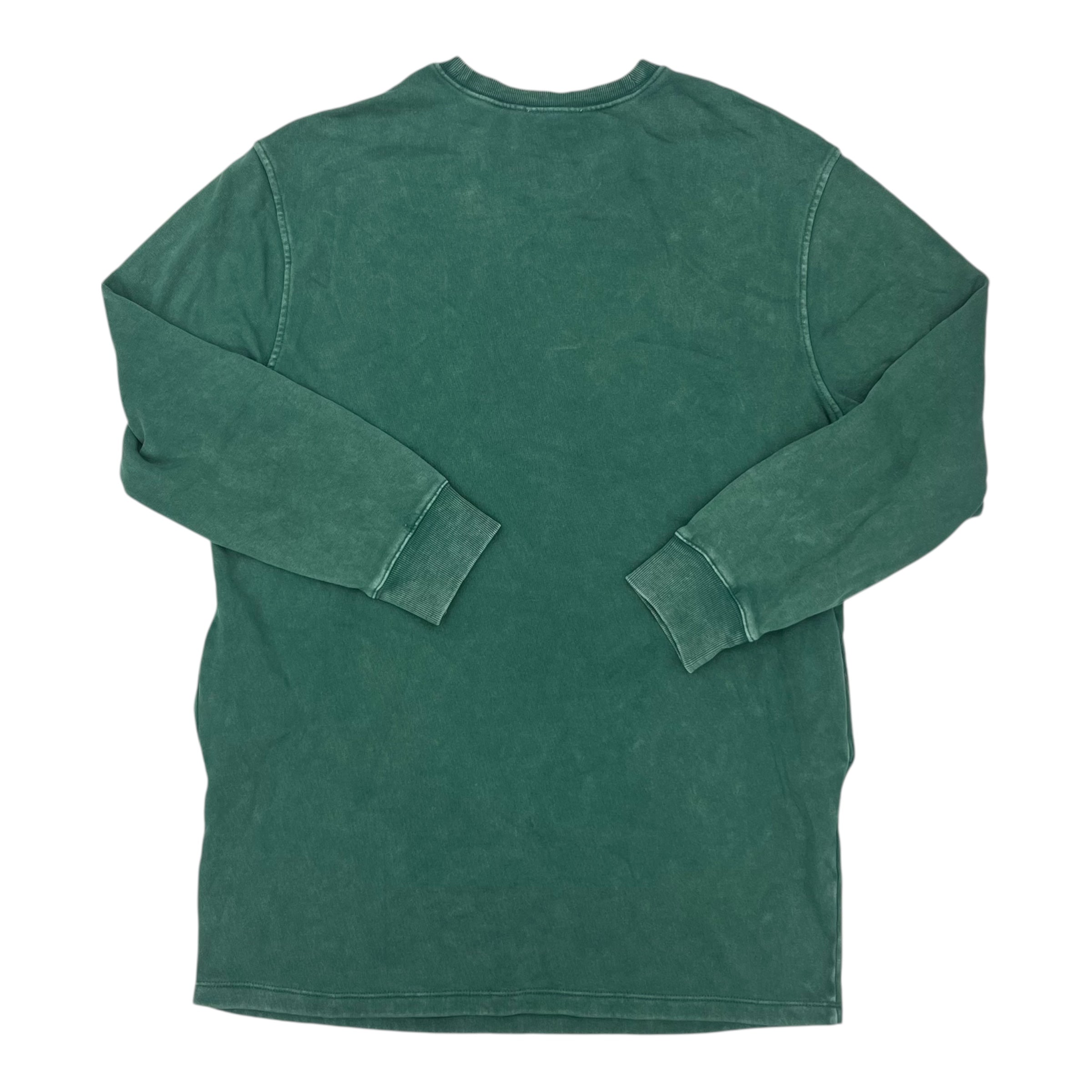 Sweatshirt Crewneck By Double Zero In Green, Size:L